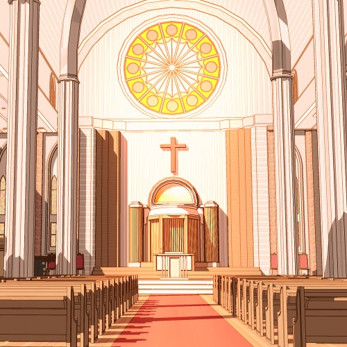 간이 성당과 교회